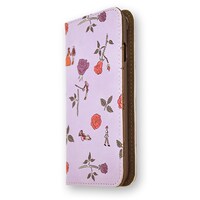 アニメ「少女革命ウテナ」をモチーフにした手帳型iPhoneケース。