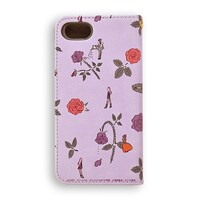 アニメ「少女革命ウテナ」をモチーフにした手帳型iPhoneケース。