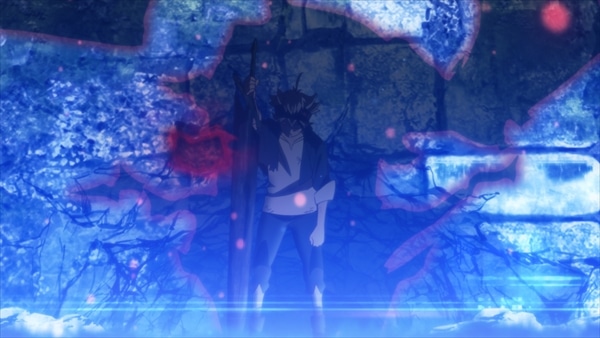 「ブラッククローバー」第1話の場面写真。