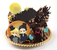 「黄瀬と笠松のハロウィンナイトケーキ（オペラケーキ）」