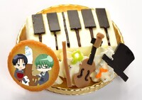 「緑間と高尾のおばけのコンサートケーキ（レアチーズケーキ）」