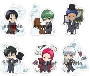 会場で販売されるアクリルチャーム。