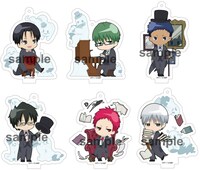 会場で販売されるアクリルチャーム。