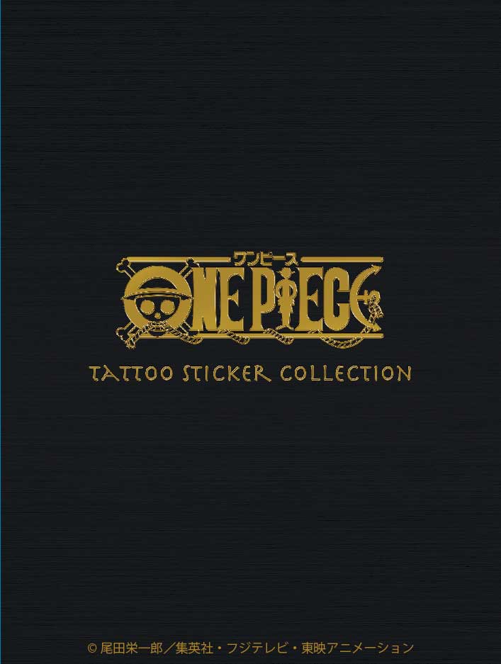「ワンピース タトゥーステッカーコレクション」のバッケージ。