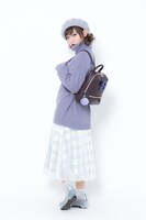 リュック（リゼモデル）の着用画像。