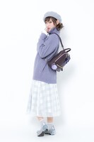 リュック（リゼモデル）の着用画像。