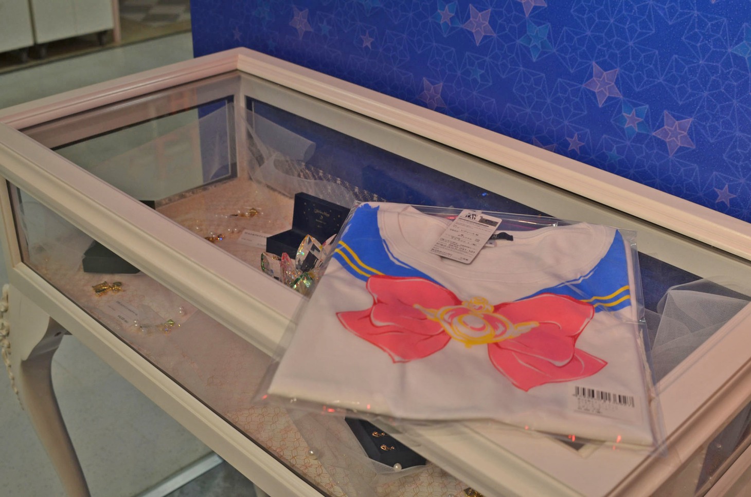 「Sailor Moon store」の店内。