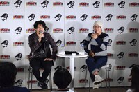 左からうすた京介、江口寿史。