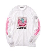 「offs Tee」（ホワイト）