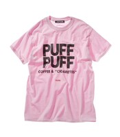 「PUFF PUFF Tee」（ピンク）