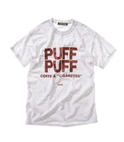 「PUFF PUFF Tee」（グレー）