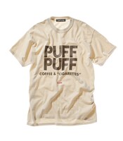 「PUFF PUFF Tee」（ベージュ）