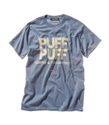 「PUFF PUFF Tee」（ブルー）