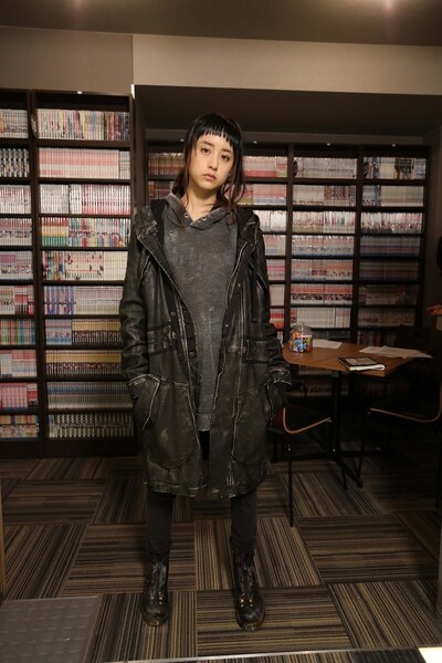 ヒズミ役の山本美月。