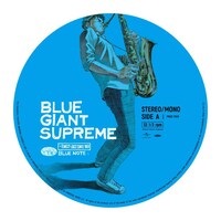 レコード「BLUE GIANT SUPREME」のA面。