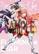 別冊ドラゴンエイジVol.1付録の両面ポスター。画像は、「魔法少女 フレイミング☆スター」サイド。