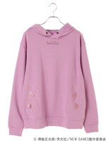 「NEW GAME!! ゲームパーカー」のラベンダー。