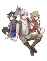 タカハシあん原作による「村人転生 最強のスローライフ」のカット。