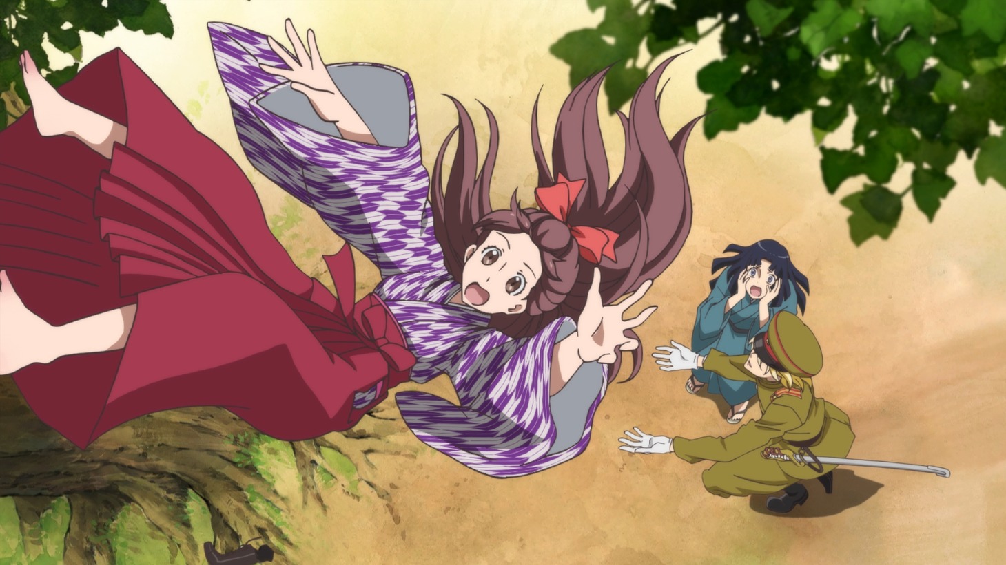 「劇場版 はいからさんが通る 前編～紅緒、花の17歳～」の本予告編より。