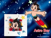 「鉄腕アトム」のBOXフラワー。