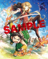 シリアルコードで手に入るSSレアカード「【双炎威】 カレト＆フロレンシア」。