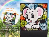 「ジャングル大帝」のBOXフラワー。