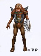 「宇宙刑事ギャバン」に登場したケラダブラーのデザイン画。