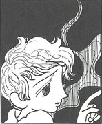 岡田史子によるイラスト。