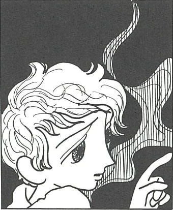 岡田史子によるイラスト。