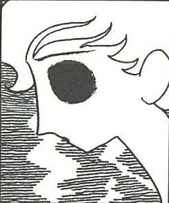 岡田史子によるイラスト。