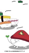 タテアニメ「おしゅしだよ」ビジュアル