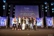 左から柳原哲也(アメリカザリガニ)、花江夏樹、八代拓、上村祐翔、大河元気、千葉翔也。