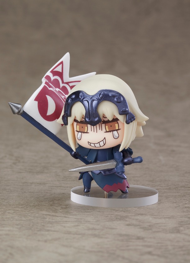 「マンガで分かる！Fate/Grand Order トレーディングフィギュア 第2話」の「アヴェンジャー/ジャンヌ・ダルク〔オルタ〕」。
