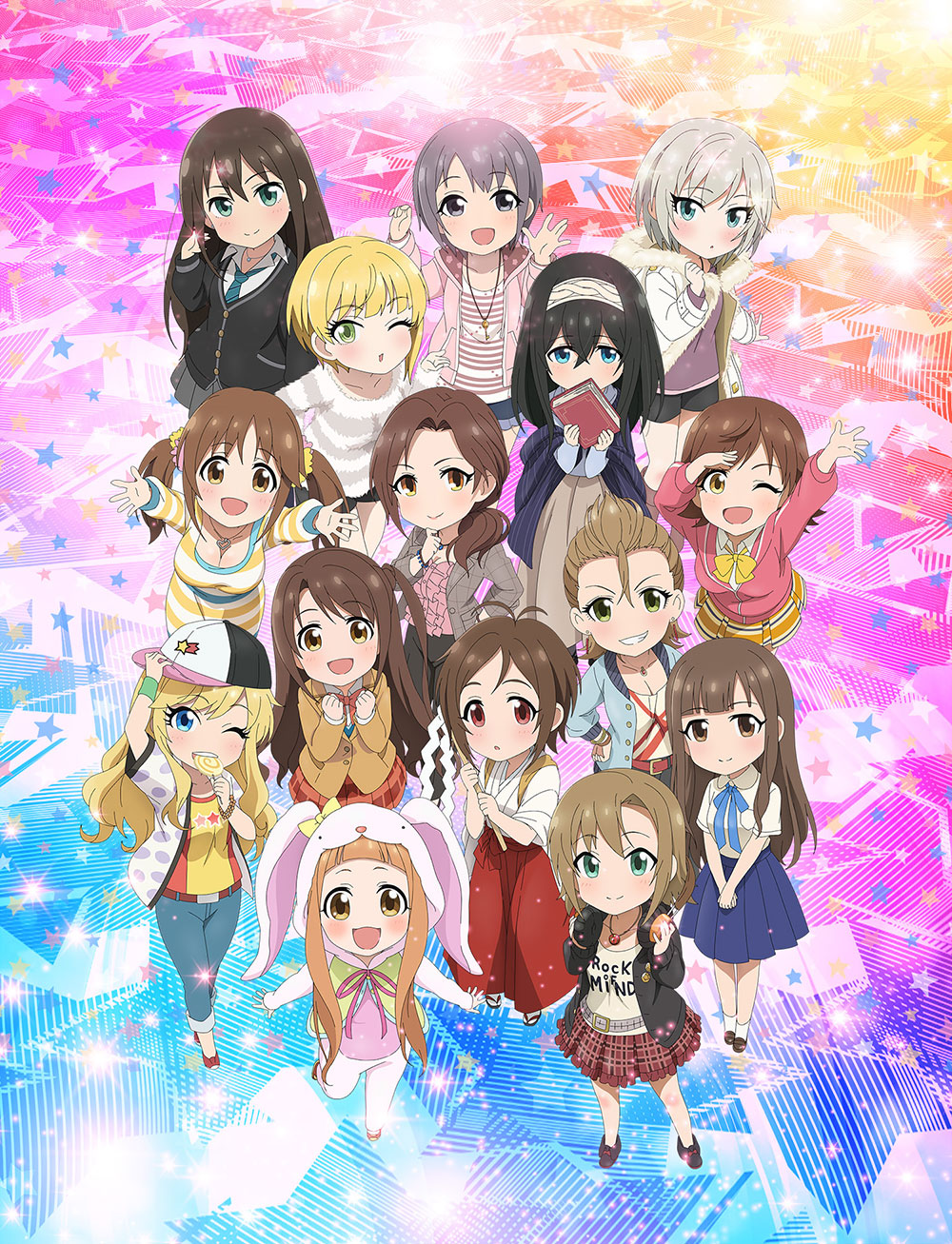 テレビアニメ「アイドルマスター シンデレラガールズ劇場」2期キービジュアル
