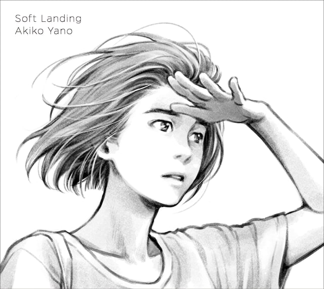 久保ミツロウが描き下ろした「Soft Landing」のジャケット。