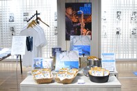 「BLUE GIANT SUPREME exhibition 2017」の様子。