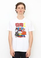 「怪物くん」×グラニフのコラボアイテム着用例。