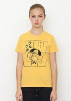 「怪物くん」×グラニフのコラボアイテム着用例。