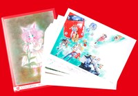「美しい少女まんがの世界」で販売された「複製原画10枚セット」の1種。