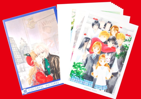 「美しい少女まんがの世界」で販売された「複製原画10枚セット」の1種。