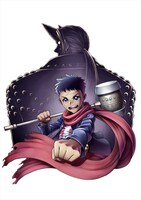 山城良文「反逆のオーバーズ」のカット。