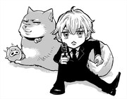 青色イリコ「ワシとゆきさん」のカット。