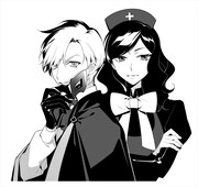 金村連、麻宮騎亜「快傑蒸気探偵団 ANOTHER STORY 少年怪盗ル・ブレッド」のカット。