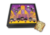 「ステッカー付きアーモンドラングドシャ」