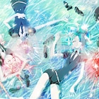 アニメ「宝石の国」4体の宝石が横たわるBD&DVD第1巻ジャケット