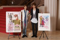 左から柚香光、宮野真守（撮影：大坪尚人）。