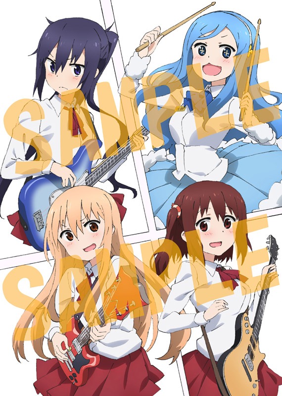 アニメイト特典の「描き下ろしスマホスタンド」のイラスト。