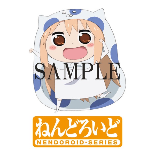TOHO animation STOREで販売される限定版に付属する「ねんどろいど うまる（ネコロンブスカラーVer.）」のイメージ。