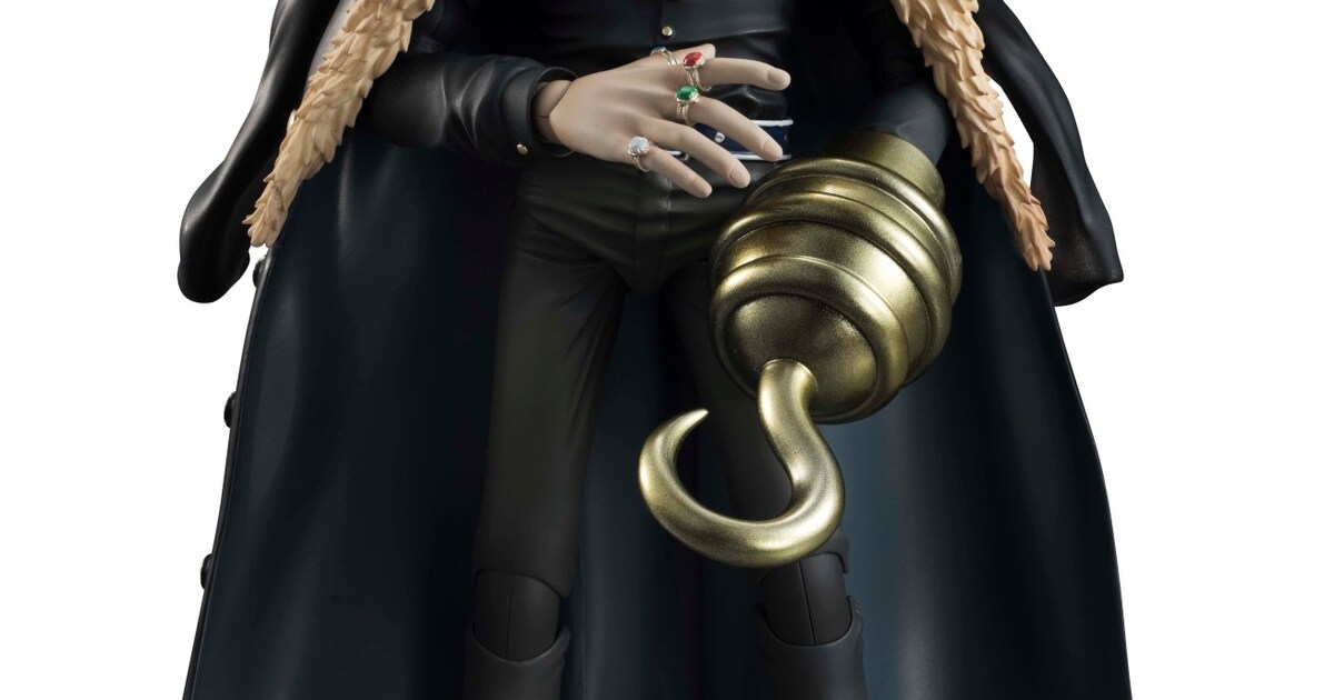 ONE PIECE」クロコダイルが可動式フィギュアに、三日月形砂丘も再現 