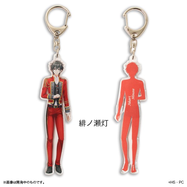 「脱衣アクリルキーホルダー 緋ノ瀬灯」